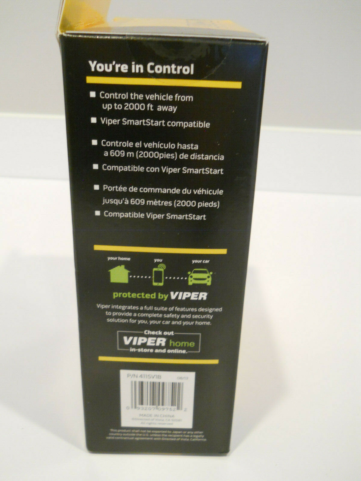 Viper Model 4115V1B 1-Way Remote Start System Car Remote Start / New Sealed