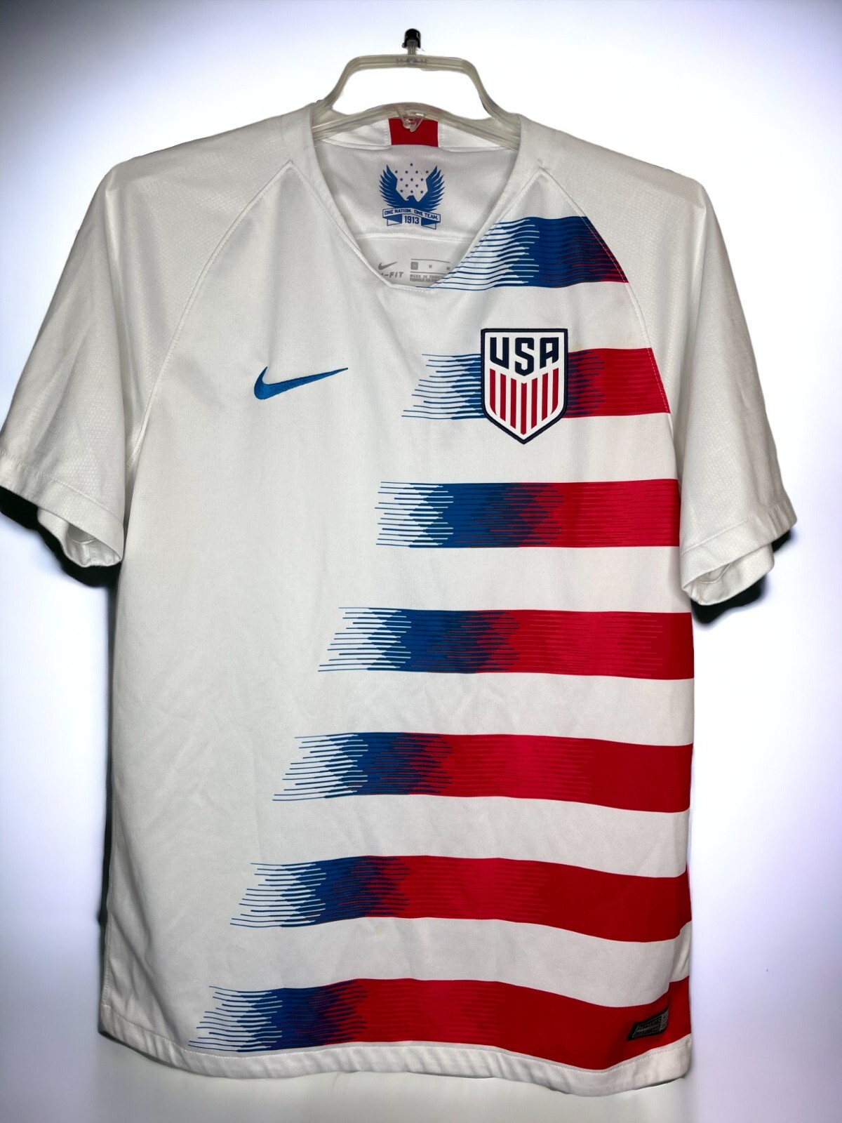 ウェア NIKE - nike soccer usa national team uniform Nike USA National Soccer Team Jersey Navy Blue 893960-410