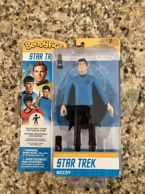 Star Trek  DR Doctor McCoy Med Kit Tricorder Base Bendyfig Bendable 7'' Figure