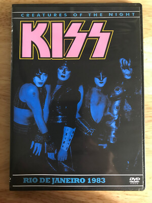 KISS - Live in Rio 1983 DVD Gene Simmons Paul Stanley Vinnie Vincent
