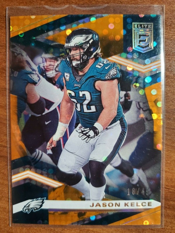 Jason Kelce Football Card Database - Newest Products will be shown first in the results - 50 Per