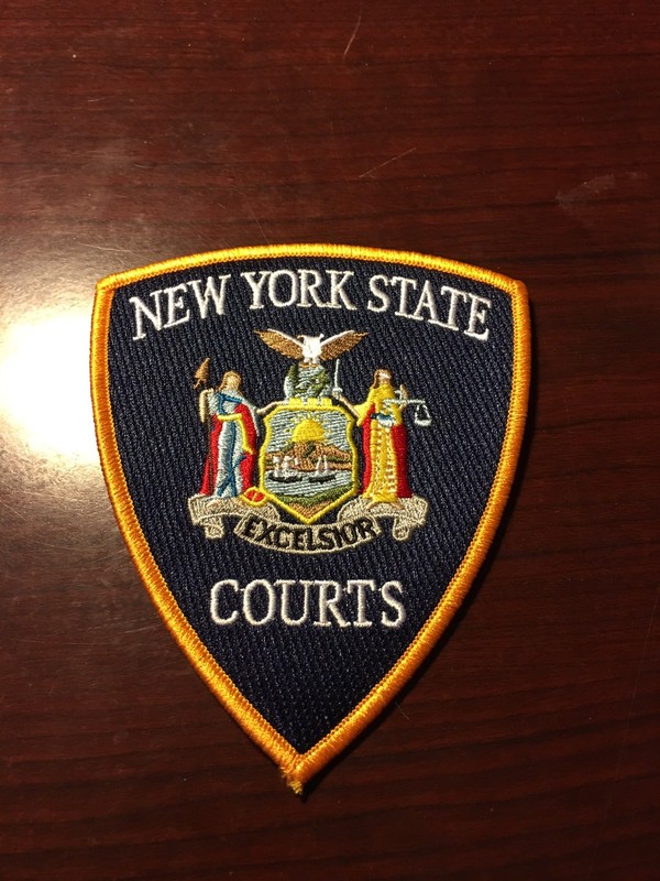 New York State Courts Shoulder Patch