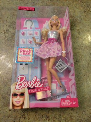 barbie fashionistas 2009 cutie doll articulated 144654322580