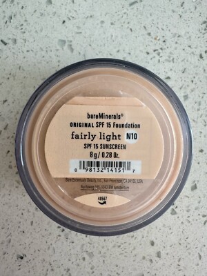 bareMinerals Foundation Broad Spectrum SPF 15 N10 Fairly Light 8g