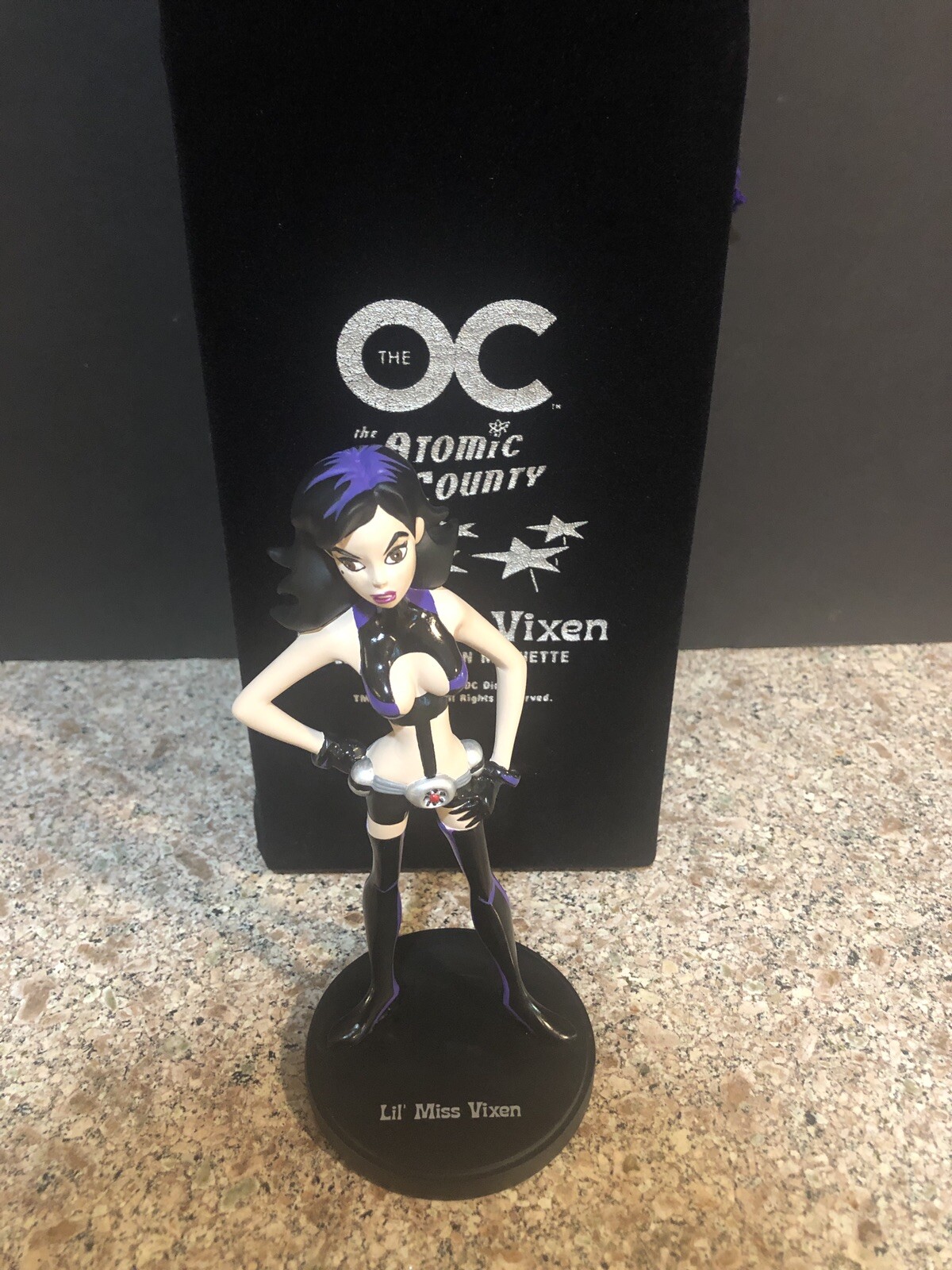 The OC Atomic County Maquette Figure Comic Con 2006 DC