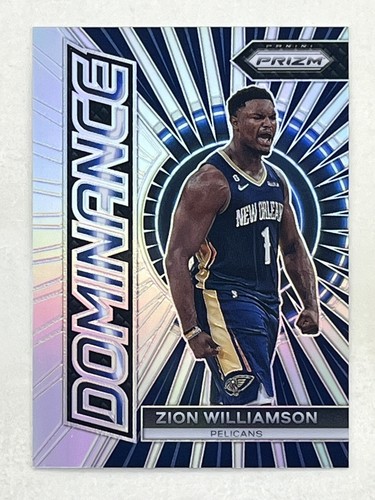 Zion Williamson 2023-24 Panini Prizm Dominance Silver Prizm Zion Williamson 2023-24 Panini Prizm Dominance Silver Prizm