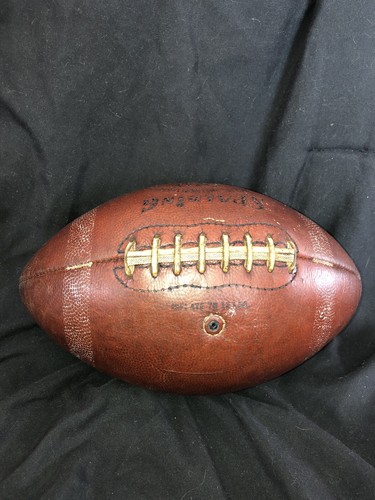 Vintage Old Spaulding Spalding Official Intercollegiate Leather J6-V Football
