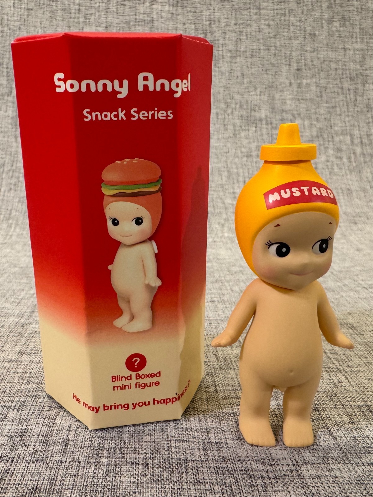 Authentic Sonny Angel Snack Series MUSTARD Figure- US Seller