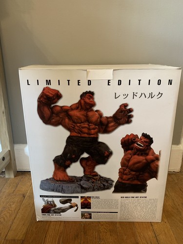 Fall of the Hulks Red Hulk Kotobukiya Fine Arts Statue RARE Numbered 0164/1000
