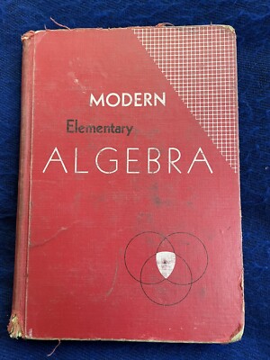 Modern Elementary Algebra (HC, 1961)