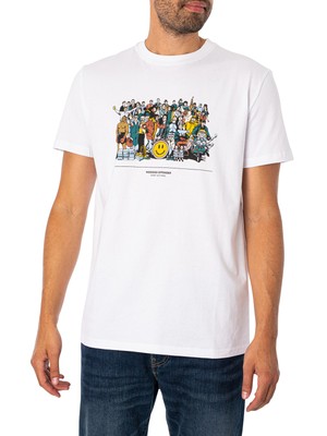 Weekend Offender Men's Blake Graphic T-Shirt, White