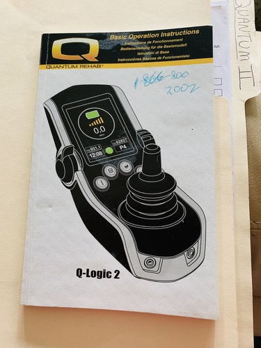 Electric Power Wheelchair Mobility Seat Pride Quantum Chair Q Logic 2 35k Retail