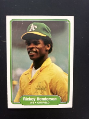 1982 Fleer - #92 Rickey Henderson