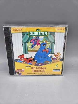 Elmo s Reading Basics Cd Rom. Compatible With Windows XP And Mac OS 7.1-9.2
