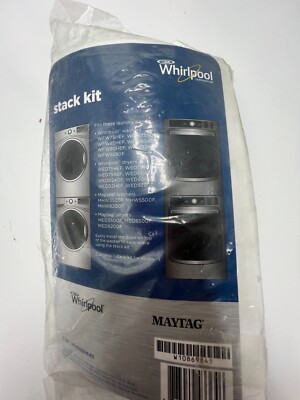QTY 4 Whirlpool Genuine OEM Stack Assembly W10869845 for Front-Load Washer Dryer