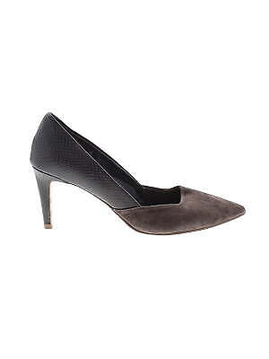 Isaac Mizrahi Women Gray Heels 7.5