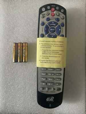 Dish Network 175679 Remote Control Cleaned Tested with batteries