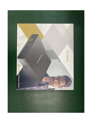 Krisdonia Portable Charger, PD 100W USB C Power Bank 64000mAh Fast Charging E...