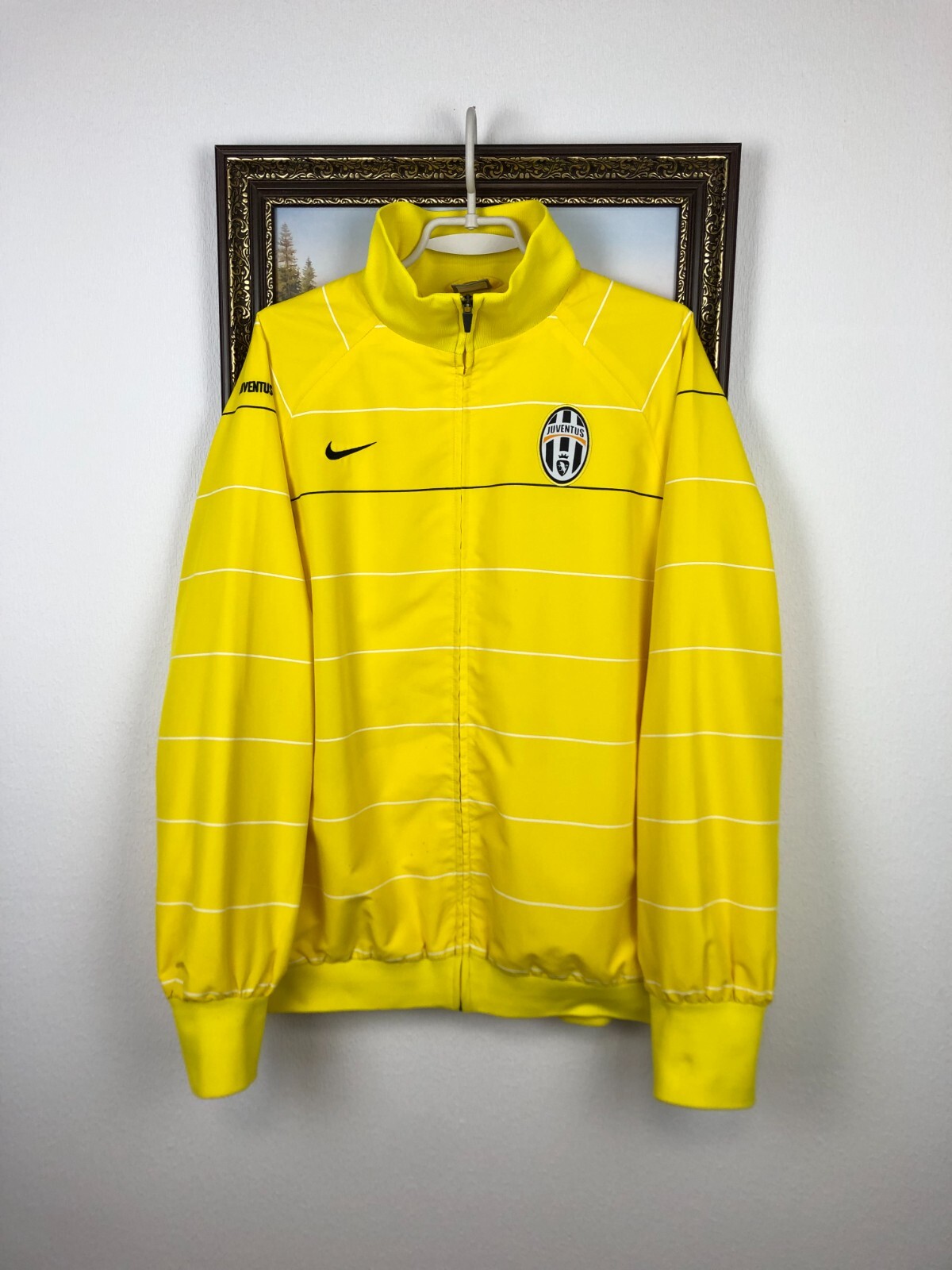 Vintage Nike Juventus Football Jacket Soccer Track Top Mens