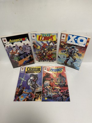 1993 Valiant Comics Assorted Lot Bloodshot-X-O Manowar-Hard Corps-Shadow-Magnus