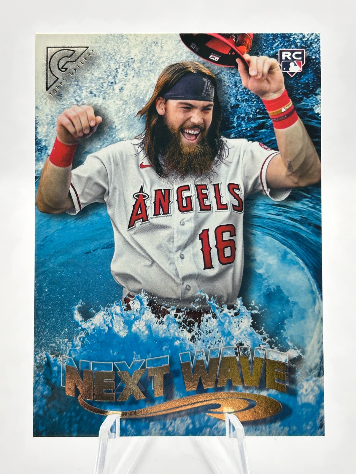 BRANDON MARSH 2022 TOPPS GALLERY NEXT WAVE ROOKIE LOS