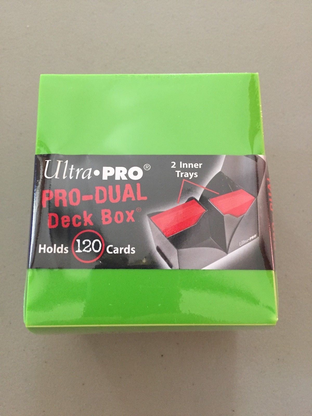1 Case of Ultra Pro Light Green Pro Dual Deck Boxes MTG Pokémon Yu-Gi-Oh