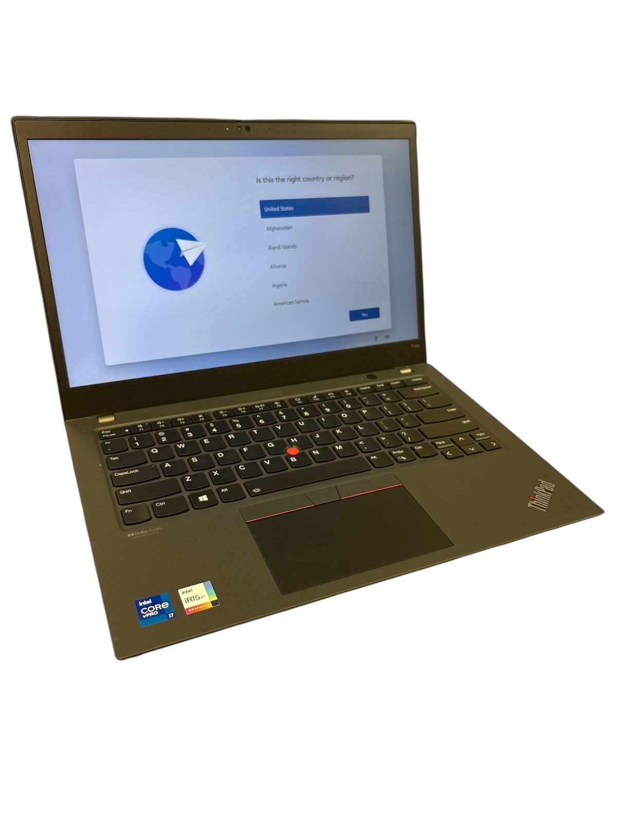 LENOVO THINKPAD T14S GEN 2 FHD Touch I7-1185G7 512GB NVME
