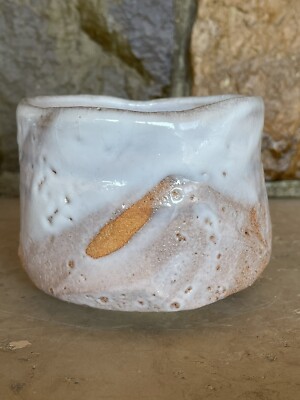 Mint Marked Robert Fornell Art Pottery Tea bowl