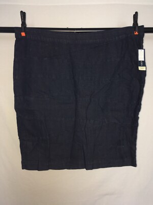 Faded Glory Women s Plus Bandage Skirt Dark Blast Size 3x 22w-24w 
