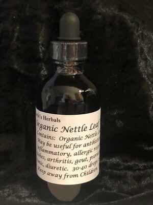 Herbal Nettle Tincture Extract 4floz SEALED Organic Non-GMO