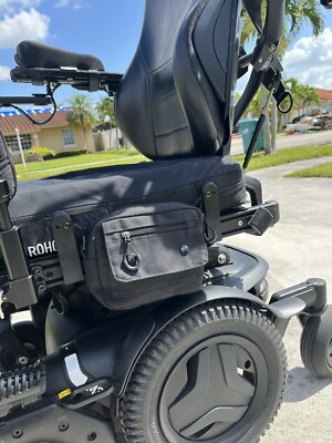 Canvas Saddle Bag for Permobil Power Wheelchairs - Storage Solution
