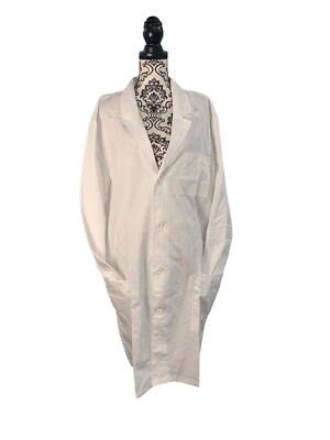 Dickies EDS Professional Whites Unisex Lab Coat  - 83403, Size XL