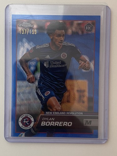 ルロワ2023 2023 TOPPS CHROME MLS DYLAN BORRERO BLUE WAVE RC No. 126
