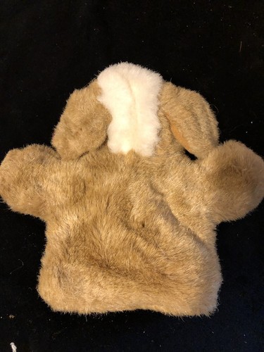 APPLAUSE BROWN DOG PLUSH HAND PUPPET VINTAGE COLLECTIBLE