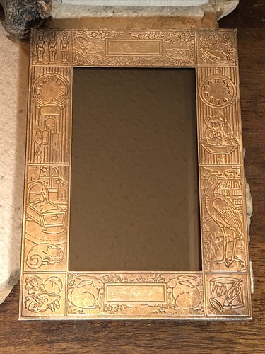 Tiffany　PHOTOFRAME　　ANTIQUE antique Tiffany Studios huge picture frame, Zodiac #920, c