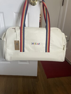 Marine layer weekender natural travel luggage