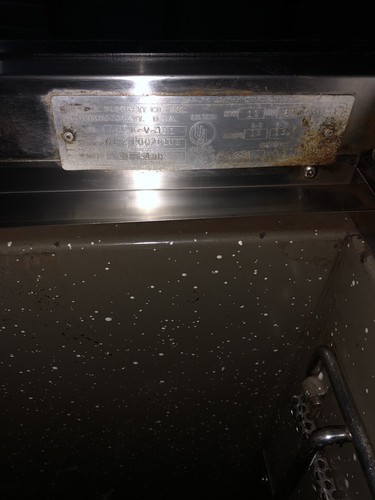 BLODGETT DOUBLE MARK V ELECTRIC COMMERCIAL CONVECTION OVEN BAKERY PIZZA