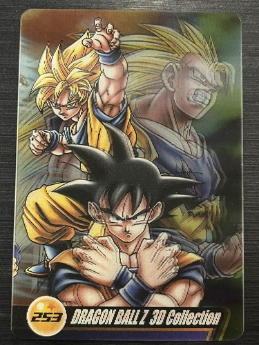 No.253 Son Goku 3D Dragon Ball wafer card Morinaga Japnese