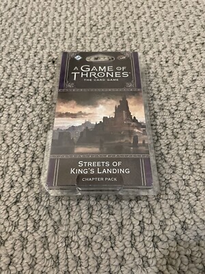 A Game of Thrones LCG 2nd Edition | Streets of King s Landing | FFG | SEALED!