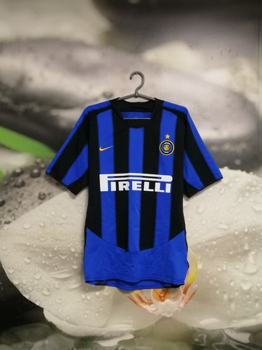 ウェア inter 2003 2004 HOME 2003-04 Inter Milan Home Shirt - 4/10 - (L)