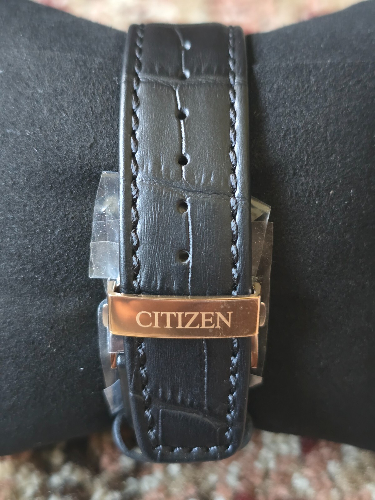 Pre-owned Citizen Radio Controlled Sapphire Crystal White Dial World Time Watch Cb0153-13a