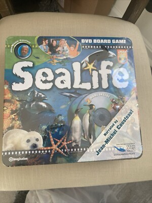 SeaLife DVD Board Game Imagination with Tin circa 2008