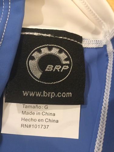 Sea Doo Boys Stallion Size L NWT RASH GUARD SHIRT