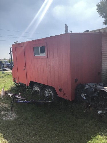 Nice Home Made 7’ X 14’ Concession Trailer, with Large Open Out Serving Window!
