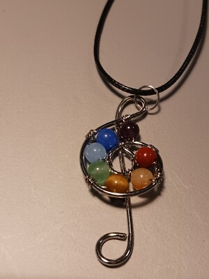 7 Chakra stone Yoga Necklace