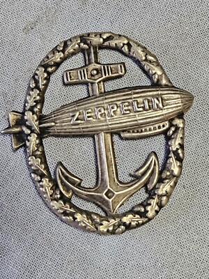 WW1 RARE GERMAN, ZEPPELIN AIRSHIP BADGE 