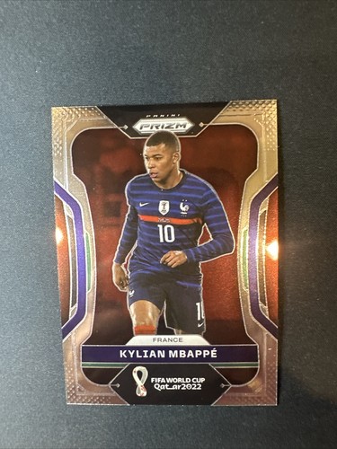 mbappe 2022 panini 299シリ 101 qatar WC 2022 Panini Prizm World Cup Qatar - Kylian Mbappe #101 Blue