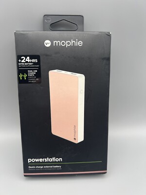 Mophie Powerstation External Battery for Universal Smartphones Rose Gold
