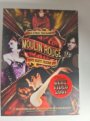 Moulin Rouge (DVD, 2005, 2-Disc Set) Niclole Kidman Brand New Sealed