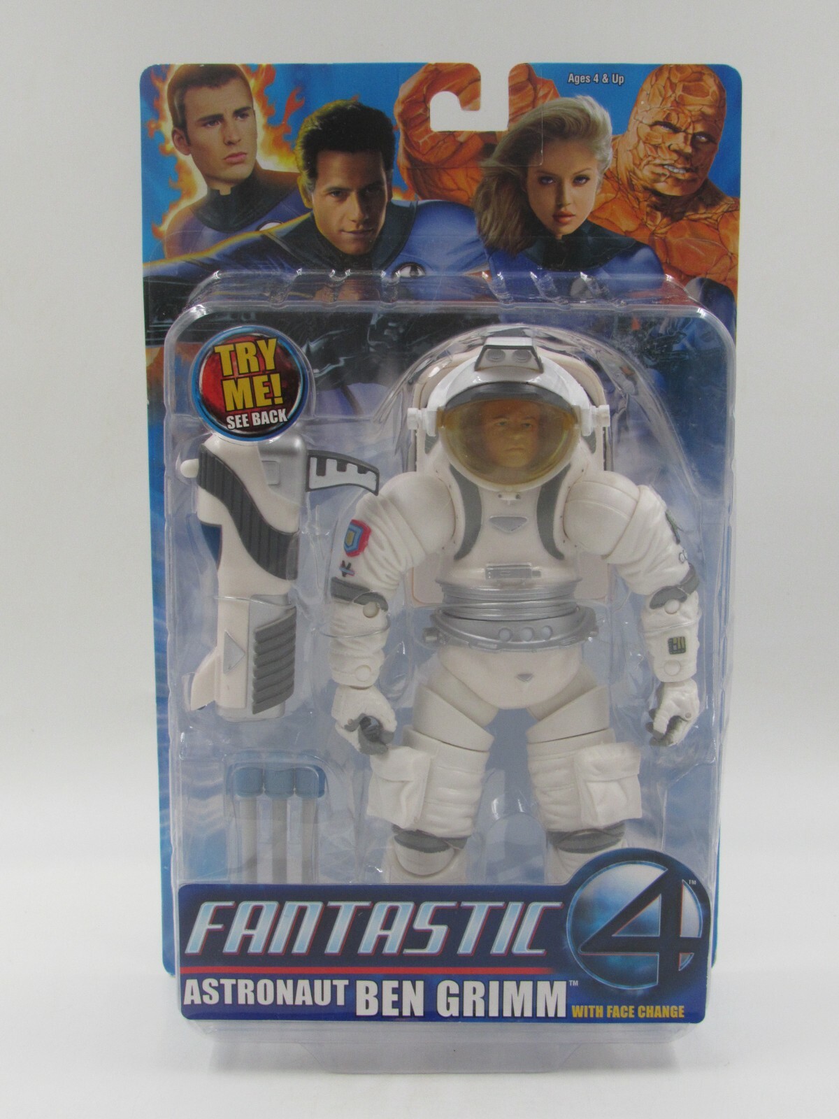 Marvel Fantastic Four Astronaut Ben Grimm Action Figure Toy Biz